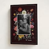 "A Bouquet of Joy" - Minted x The Met Holiday Cards in Midnight by Susan Moyal - Folded Card