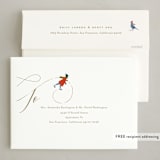 "Winter Pastimes" - Minted x The Met Holiday Cards in Candy Cane by Oscar and Emma - Karly Depew - FREE Recipient Addressing