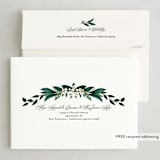 "Emerald Vines" - Minted x The Met Holiday Cards in Emerald by Susan Moyal - FREE Recipient Addressing