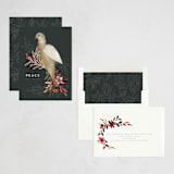 "The Messenger of Peace" - Minted x The Met Holiday Cards in Slate by Petra Kern - Assembled