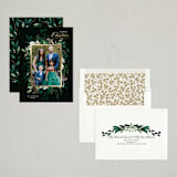 "Emerald Vines" - Minted x The Met Holiday Cards in Emerald by Susan Moyal - Assembled