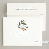 "Belles Heures" - Minted x The Met Holiday Cards in Azure by Jackie Crawford - FREE Recipient Addressing