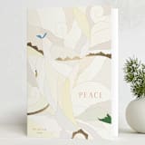 "All Shades of White" - Minted x The Met Holiday Cards in Snow by Sumak Studio - Folded Card