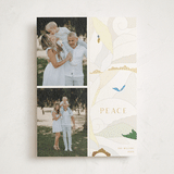 "All Shades of White" - Minted x The Met Holiday Cards in Tangerine by Sumak Studio - Front