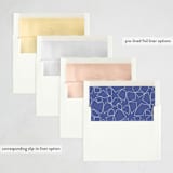 "A Starlit Journey" - Minted x The Met Holiday Cards in Azure by Morgan Ramberg - Envelope Liners