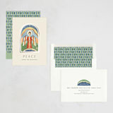"Messenger" - Minted x The Met Holiday Cards in Cream by Amy Kross - Assembled