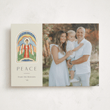 "Messenger" - Minted x The Met Holiday Cards in Cream by Amy Kross - Front