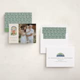 "Messenger" - Minted x The Met Holiday Cards in Cream by Amy Kross - Assembled