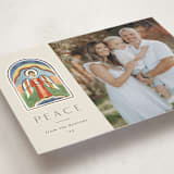 "Messenger" - Minted x The Met Holiday Cards in Cream by Amy Kross - Detail