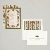 "Holiday Brocade" - Minted x The Met Holiday Cards in Parchment by Chris Griffith - Assembled
