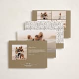 "Display" - Minted x The Met Holiday Cards in Snow by Phrosné Barwood - Back of Card Options