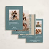 "Pardis" - Minted x The Met Holiday Cards in Caramel by Robert and Stella - Back of Card Options