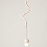 "Riviera Pendant" - Ceiling Lights in white by Rory Pots