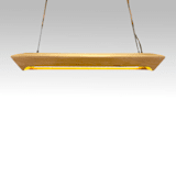"Patagonia wood pendant light" - Ceiling Lights in beige by Marcelo Orlievsky