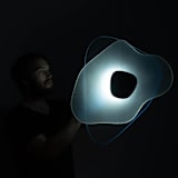 "Aurora Pendant" - Ceiling Lights in blue by Richard Clarkson