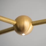 "Constellation" - Ceiling Lights in brass by Richard Clarkson