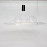 "Gravity Well - Clear" - Ceiling Lights in clear by Richard Clarkson