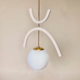 "Gemini Pendant" - Ceiling Lights in white by Rory Pots