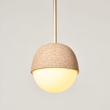 "Resonant Pendant" - Ceiling Lights in beige by Rory Pots