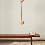 "Resonant Pendant" - Ceiling Lights in beige by Rory Pots