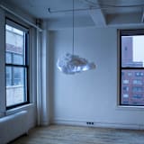 "Speaker Cloud" - Ceiling Lights in white by Richard Clarkson