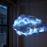 "Speaker Cloud" - Ceiling Lights in white by Richard Clarkson