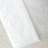 "Botanical Florals Vellum Jacket | Set of 10 | Neutral & Pink Color Options" - Invitation Jackets and Overlays in multicolorassorted-colors by Megan Tendler