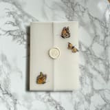 "Monarch Butterfly Vellum Jackets (10 pack)" - Invitation Jackets and Overlays in clear by Carley Zuercher