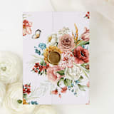 "Sweet Symphony  | Set of 10 Floral Vellum Jackets" - Invitation Jackets and Overlays in clear by Nikki Turner