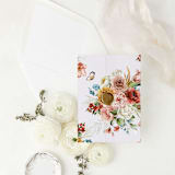"Sweet Symphony  | Set of 10 Floral Vellum Jackets" - Invitation Jackets and Overlays in clear by Nikki Turner