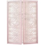 "Gatefold Laser Cut Invitation Covers with Vellum for 5x7 Card | Set of 10 | Envelopes Included" - Invitation Jackets and Overlays in pink by Self Stationery