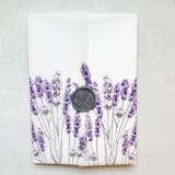 "Lush Lavender | Set of 10 Floral Vellum Jackets" - Invitation Jackets and Overlays in clear by Nikki Turner