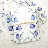 "Purple Wildflowers Vellum Jackets | Set of 10" - Invitation Jackets and Overlays in purple by Megan Tendler