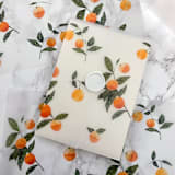 "Orange Vellum Wrap (10 Pack)" - Invitation Jackets and Overlays in orange by Carley Zuercher