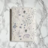 "Blue Wildflower Vellum Jacket for Wedding Invitations (10 Pack)" - Invitation Jackets and Overlays in clear by Carley Zuercher