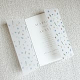 "Tiny Pressed Floral Vellum Jackets | Set of 10" - Invitation Jackets and Overlays in multicolorassorted-colors by Megan Tendler
