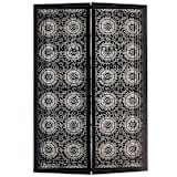 "Art Deco Laser Cut Covers for 5x7 Invitation | Set of 10 | Envelopes Included" - Invitation Jackets and Overlays in black by Self Stationery