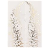 "Real Gold Foil Pressed On Vellum Wrap for 5x7 Card, Set of 10" - Invitation Jackets and Overlays in gold by Self Stationery