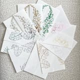 "Samples of Vellum Jackets for 5 x 7 Invitation with Envelopes, Real Foil | Set of 3" - Invitation Jackets and Overlays in white by Self Stationery