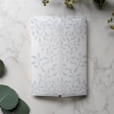 "Ivy Watercolor Vellum Wrap | Set of 10" - Invitation Jackets and Overlays in white by Campofiore Paper Studio