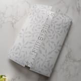 "Ivy Watercolor Vellum Wrap | Set of 10" - Invitation Jackets and Overlays in white by Campofiore Paper Studio