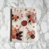 "Fall Harvest Floral Vellum Wrap (10 Pack)" - Invitation Jackets and Overlays in clear by Carley Zuercher