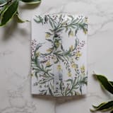 "Provence Watercolor Vellum Wrap | Set of 10" - Invitation Jackets and Overlays in white by Campofiore Paper Studio