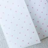 "Mini Watercolor Hearts Vellum Jackets | Set of 10" - Invitation Jackets and Overlays in multicolorassorted-colors by Megan Tendler