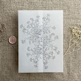 "Little meadow wildflowers printed vellum wrap for 5x7 card | pack of 10" - Invitation Jackets and Overlays in gray by Ivory Invitations