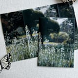 "Wildflower Vintage Moody Wedding Invitation Vellum Wrap |Set of 10" - Invitation Jackets and Overlays in multicolor by Eva Friesen