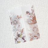 "Autumn Florals Vellum Jacket | Set of 10" - Invitation Jackets and Overlays in multicolor by Megan Tendler