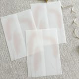 "Pampas vellum wraps for invitations | Set of 10" - Invitation Jackets and Overlays in multicolorassorted-colors by Maria Ferrer G.