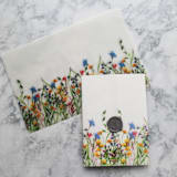 "Field of Wildflowers | Set of 10 Floral Vellum Jackets" - Invitation Jackets and Overlays in clear by Nikki Turner