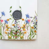 "Field of Wildflowers | Set of 10 Floral Vellum Jackets" - Invitation Jackets and Overlays in clear by Nikki Turner